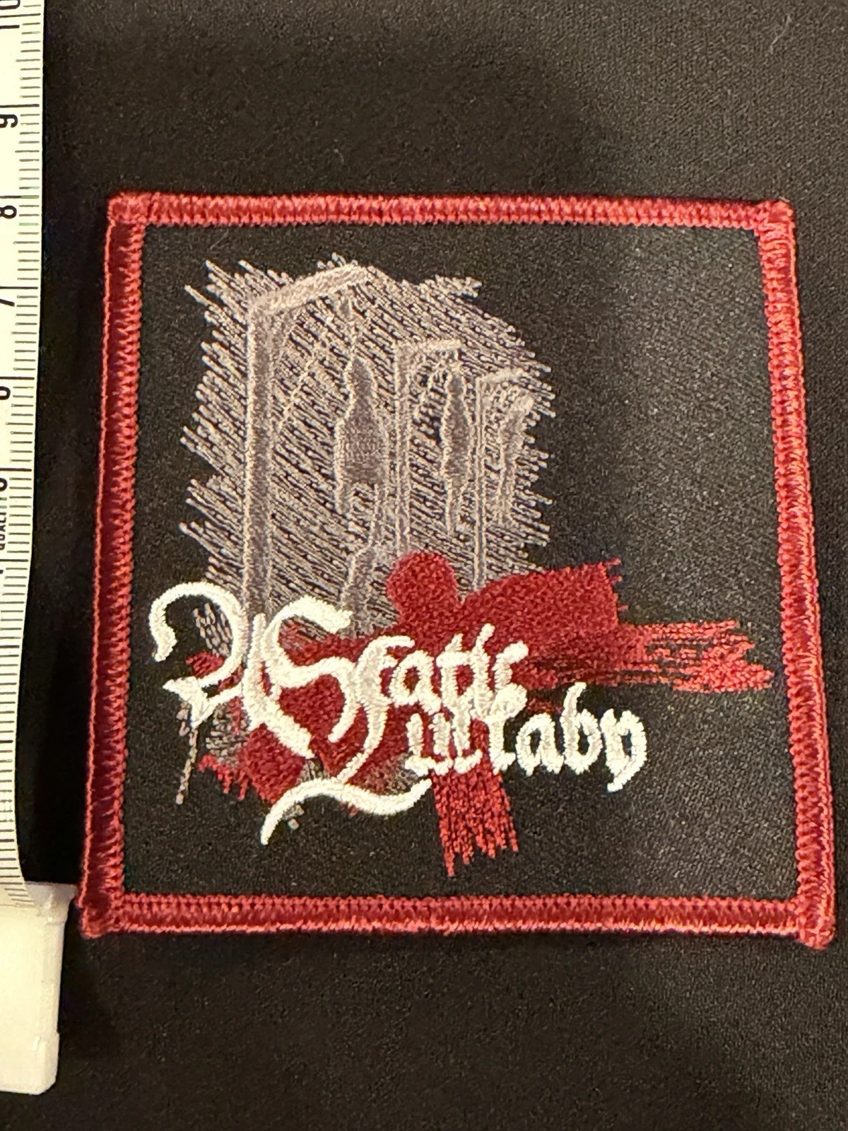 C&D Visionary A Static Lullaby Patch Embroidered Sew On Music P-2081