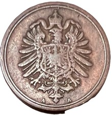 1874 A 🇩🇪 Germany 1 Pfennig Coin - Combined Shipping - Lot C81b