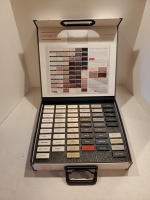 Corian Design Quartz Color Portfolio Swatch Sample Box 2018