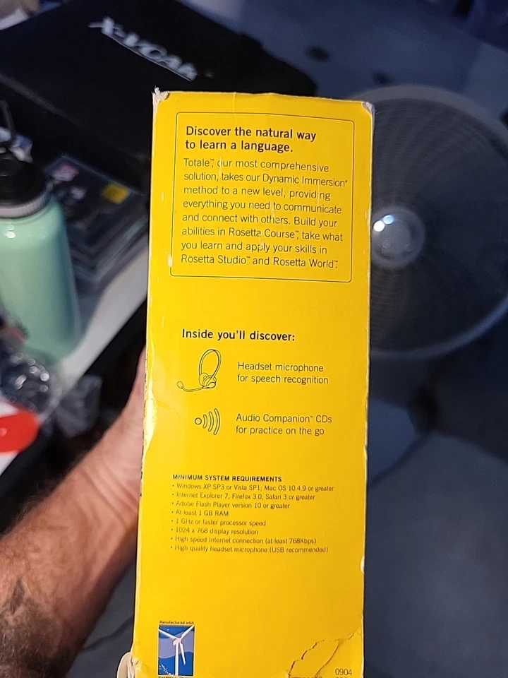 Rosetta Stone German Deutsch Total Set Levels 1-3 Headphones Included - Image 3 of 4