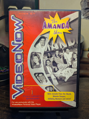The Amanda Show VIDEONOW Disc Rare Format! (ONE Full Length Episode) WORKING 