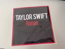 Taylor Swift Red Single Ronan homemade pvc promo cd promotional single
