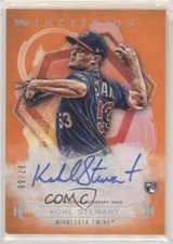 2019 Inception Rookies and Emerging Stars Orange 37/50 Kohl Stewart Auto 6e7