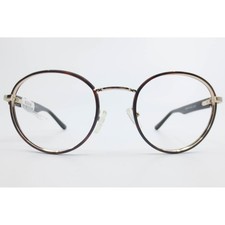 Robert Mitchel Suns RMS 20208 Tortoise Black Round Eyeglass Frames 49-20-140