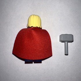 LEGO Marvel Super Heroes Spongy Cape Dark Blue Legs SH170 Minifigure