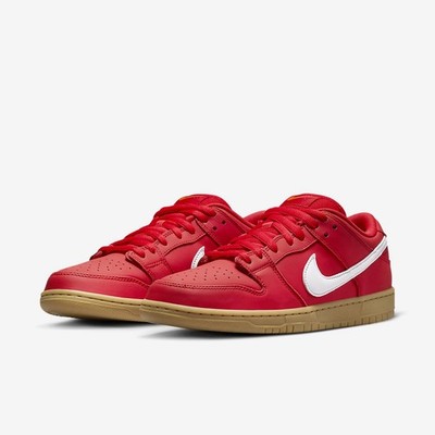 Nike Dunk Pro SB Low University Red Gum Size US9.5  FJ1674-600