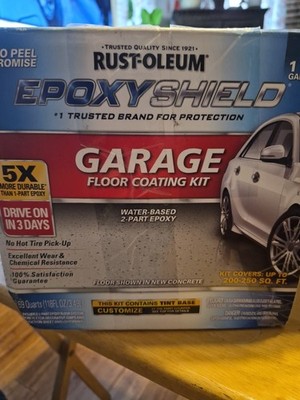 Rust-Oleum Epoxy Shield Garage Floor Coating - Tint Base, 1 Car (359009)