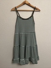 Wild Fable Tank Dress Mini Babydoll Coastal Beach Cottage Tiered Outer Banks M