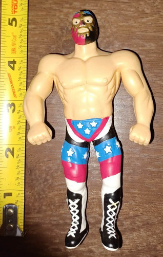VTG 1997 The Patriot Bend Ems JusToys Series 7 WWF...