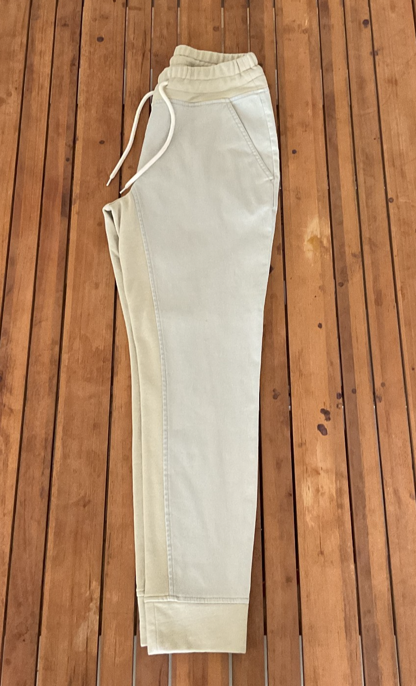 Varley Alice Knit Jogger Pants SM Cotton Cargo Sweatpants Loungewear NWOT