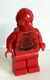 Lego Star Wars 7879 R-3PO MINIFIGURE (sw0344) ~ Hoth Echo Base Set ~ 2011