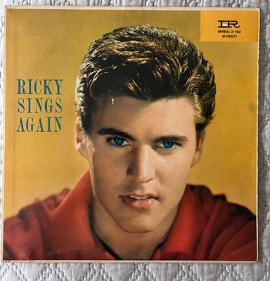  RICKY SINGS AGAIN  (JAN.1959) IMPERIAL LP 9061, MONO, 1ST PRESSING, ORIG. OWNER