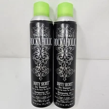 Lot of 2 ~ Tigi Rockaholic Dry Shampoo 6.3 oz - Hair Care & Styling Products New