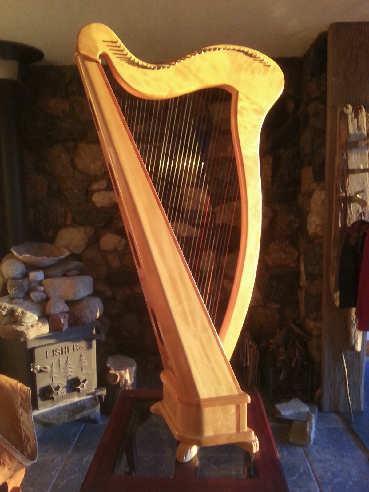 Aoyama 36 string Irish or Troubadour 140 lever Harp N Model Outlet SALE