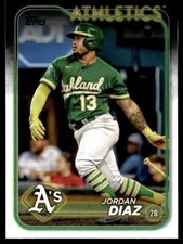 2024 Topps Series 2 #697 Jordan Diaz Oakland Athletics