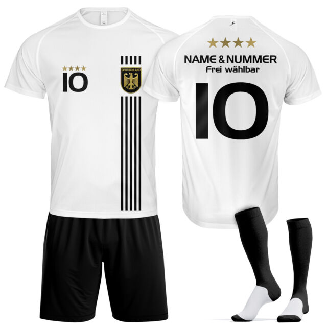 Fußballtrikot Deutschland Trikot Kinder Jungen WM EM 2022 T-Shirt Gratis Namen