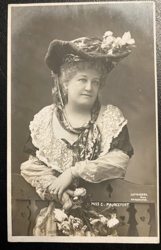 ROMEO JULIET COLLECTION Victorian act C PAUNCEFORT 1900s POSTCARD GUTTENBERG - Foto 1 di 2