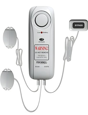 NEW Techko Safe Pool Alarm S187D Water/Weather Resistant 110-120 dB 6 Tones