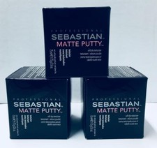 Sebastian Matte Putty Soft Dry-Texturizer - 3 Pack 2.6 oz each 