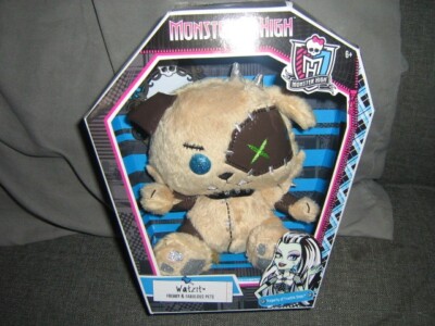 2013 monster high freaky & fabulous pets Watzit property of frankie stein nib