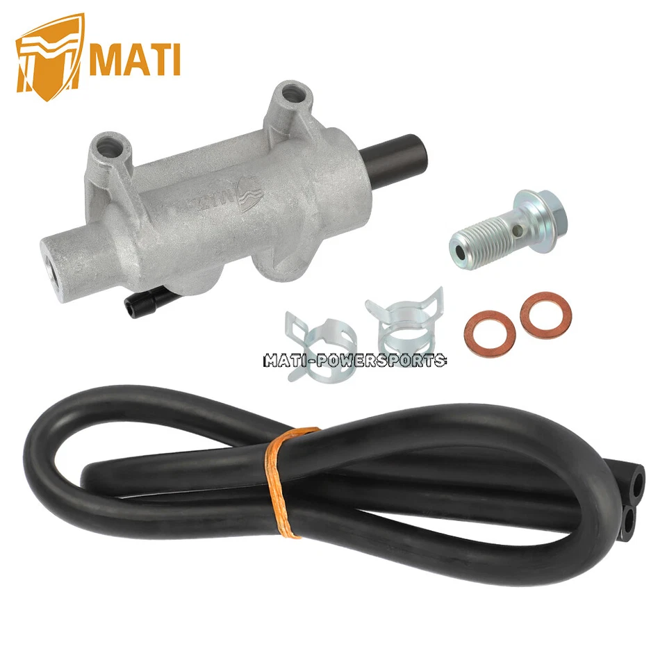 Conjunto de cilindro maestro de freno de pie trasero 1910637 para Polaris Sportsman X2 500 2006 Foto 3 de 4