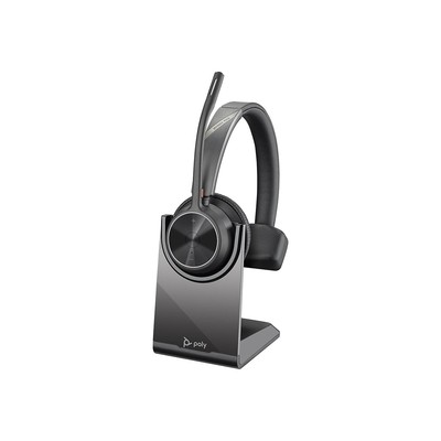 Poly - Voyager 4310 UC Wireless Headset Charge Stand (Plantronics) Ear Headset