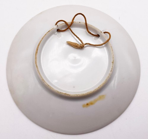 VTG Michigan Decorative Souvenir Wall Hanging Mini Plate 4" White Gold Trim - Picture 3 of 4