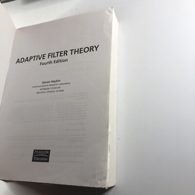 Adaptive Filter Theory Fourth Edition Simon Haykin Paperback Maths