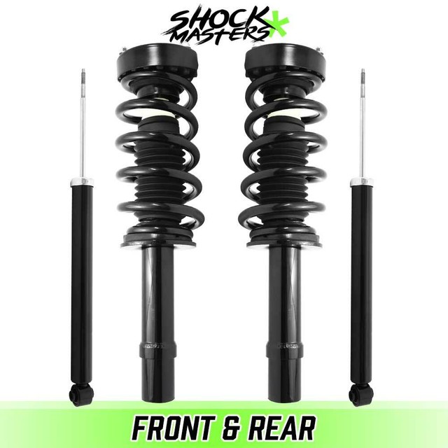 Front Complete Struts w Springs & Rear shocks for 20122017 Dodge