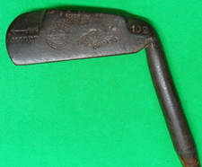 Hickory Wood Shaft Golf Club JIGGER The Golf Shop Chicago Anderson Scotland PM7