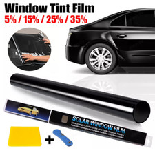 Tönungsfolie Scheibenfolie Sonnenschutzfolie 50*300cm 1-50%VLT Auto Fensterfolie