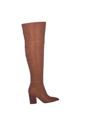 Nine West Womens Daser Dress Boots, Medium Natural Size 9M