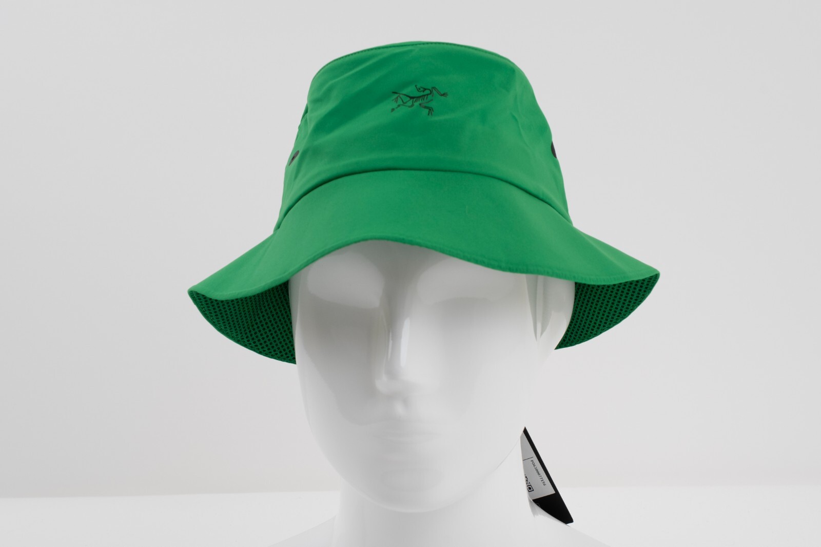 Cappello a secchiello Arc'teryx Sinsolo verde giungla UPF 50+ tecnico escursionismo nuovo con etichette taglia S M