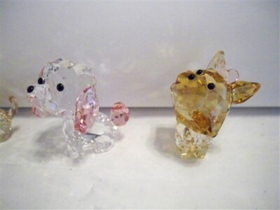 SWAROVSKI PUPPY COLLECTION 8 PIECE SET | eBay