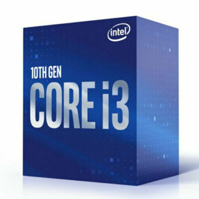 NEW BOX Intel i3-10100 3.6GHz CPU 6MB L3 Cache 4 Cores Processor LGA1200 SRH3N