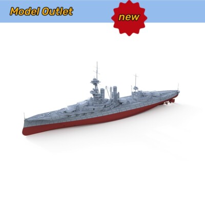 MRY-SFW 1/1250 HMS Iron Duke Battleship Full Hull