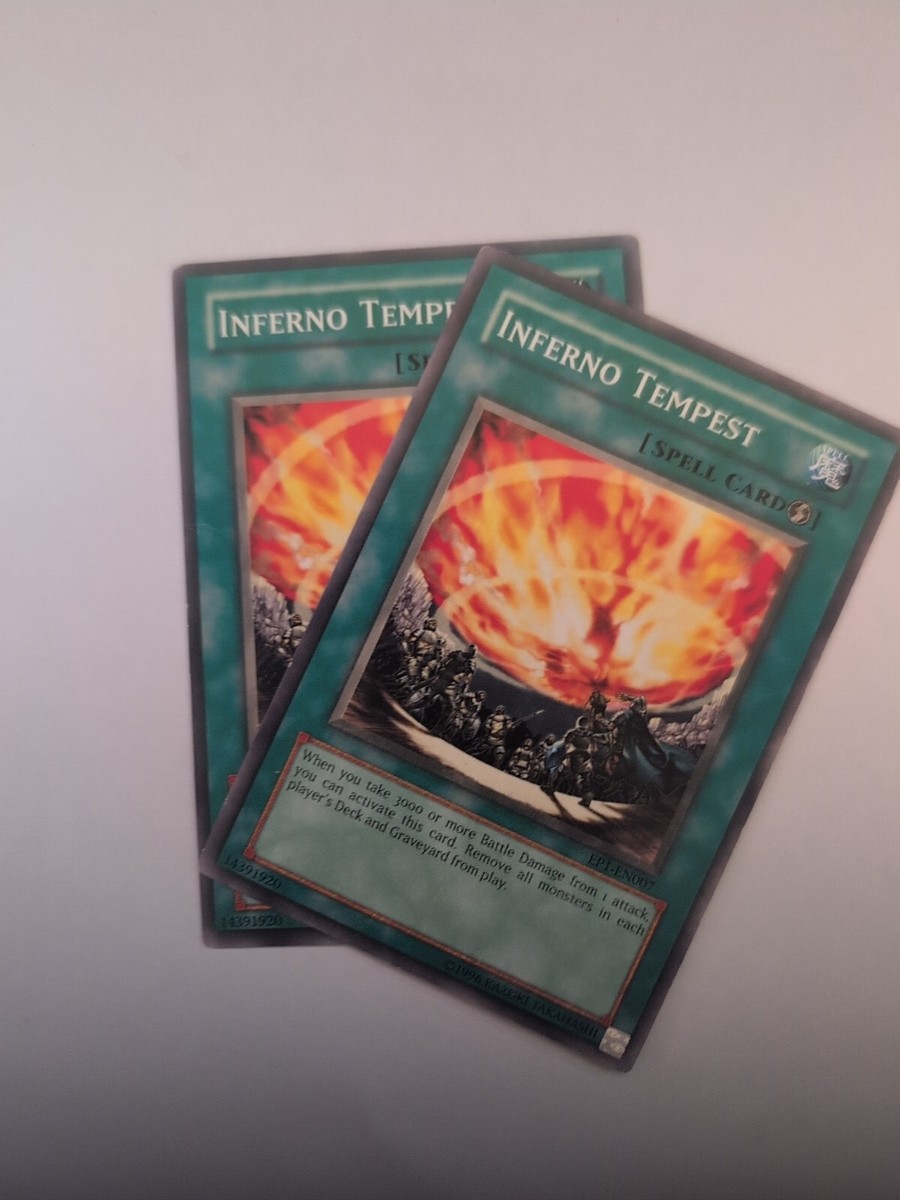 yugioh inferno tempest deck card Konami New Inferno Tempest : r/masterduel