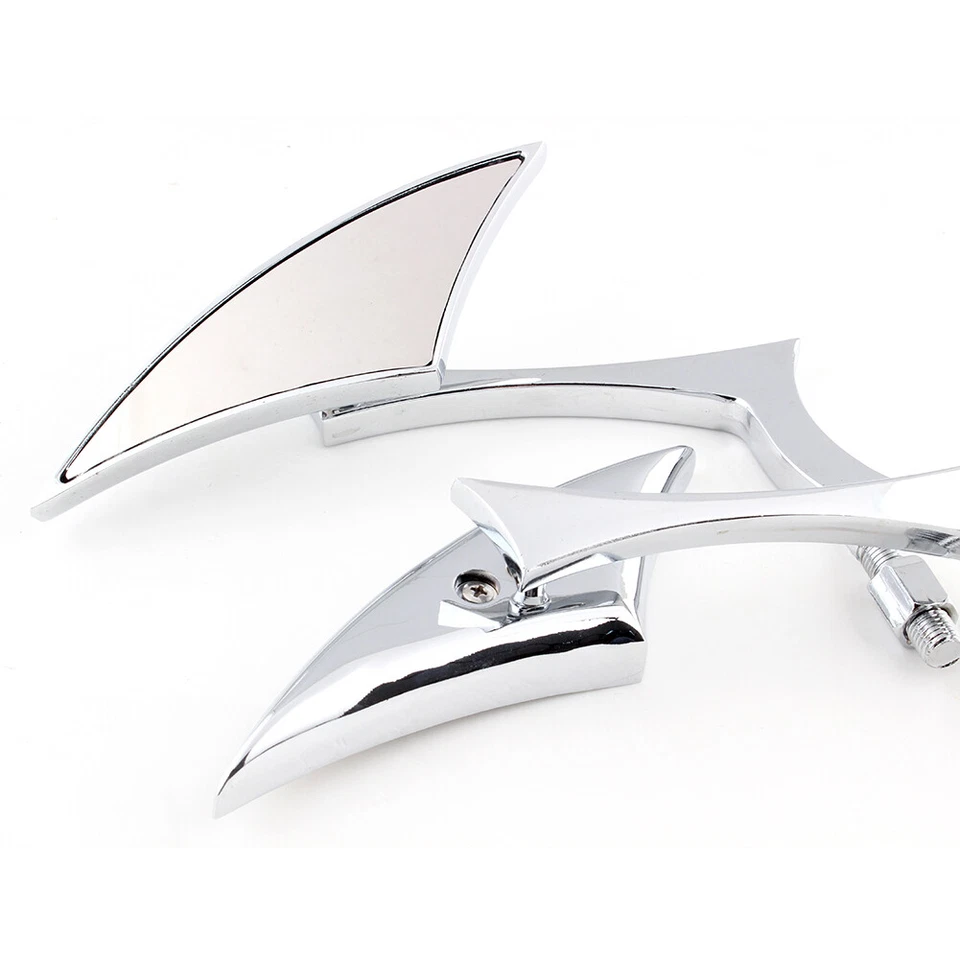 Espejos retrovisores de motocicleta para Yamaha Road Star XV 1600 1700 Warrior Silverado Foto 4 de 4