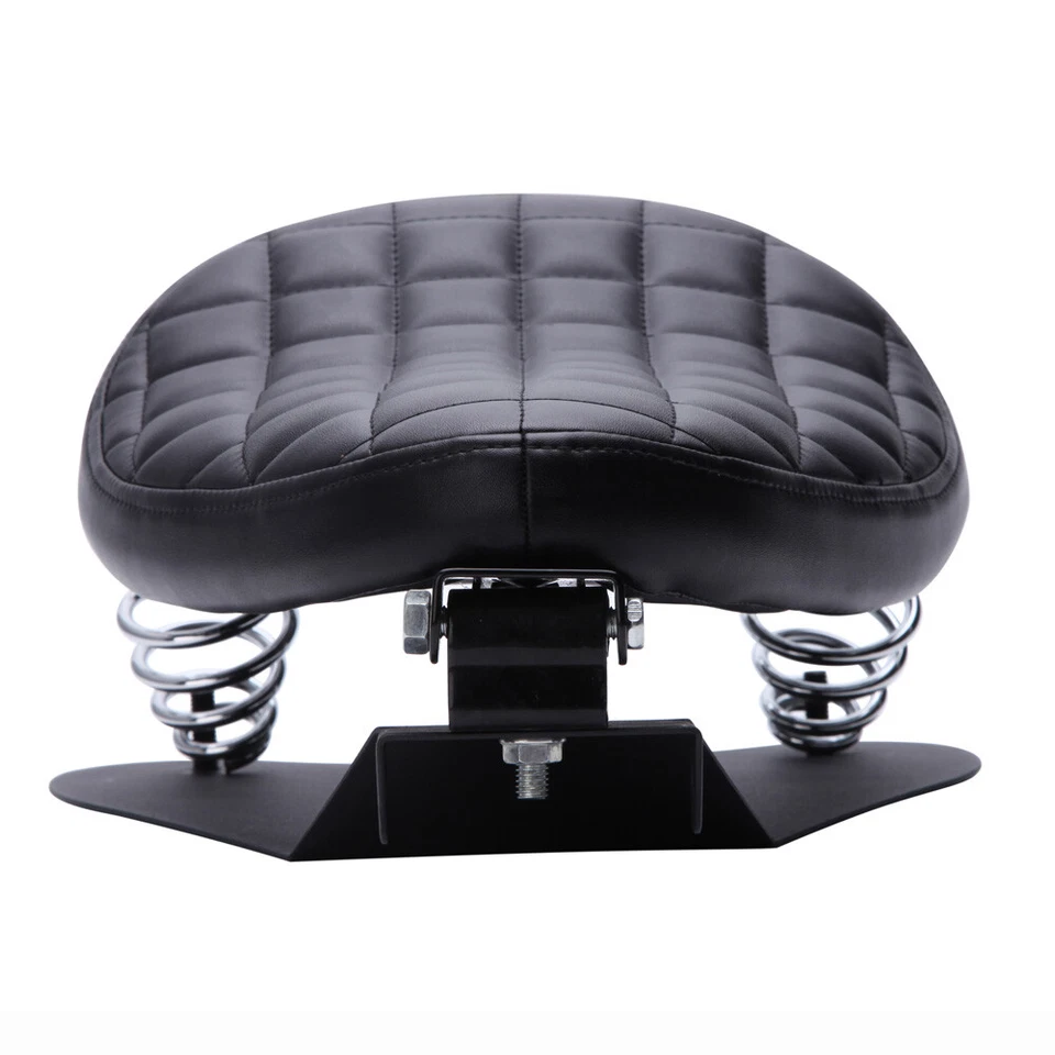 Sillín base resorte asiento bobber solo para Kawasaki Vulcan VN 500 750 900 1500 2000 Foto 3 de 4