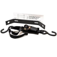 Rod Saver Boat Kicker Motor Bracket DKMS | With Tie Down Straps