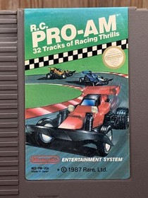 R.C. Cartucho aut&eacute;ntico Pro-Am (Nintendo Entertainment System NES, 1988) PROBADO