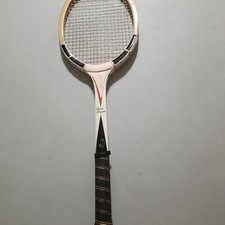 Vintage Pancho Gonzales Signature Spalding Wooden Tennis Racket