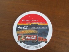 Coca-Cola Bierdeckel Weihnachtstruck Truck Germany Christmas coaster