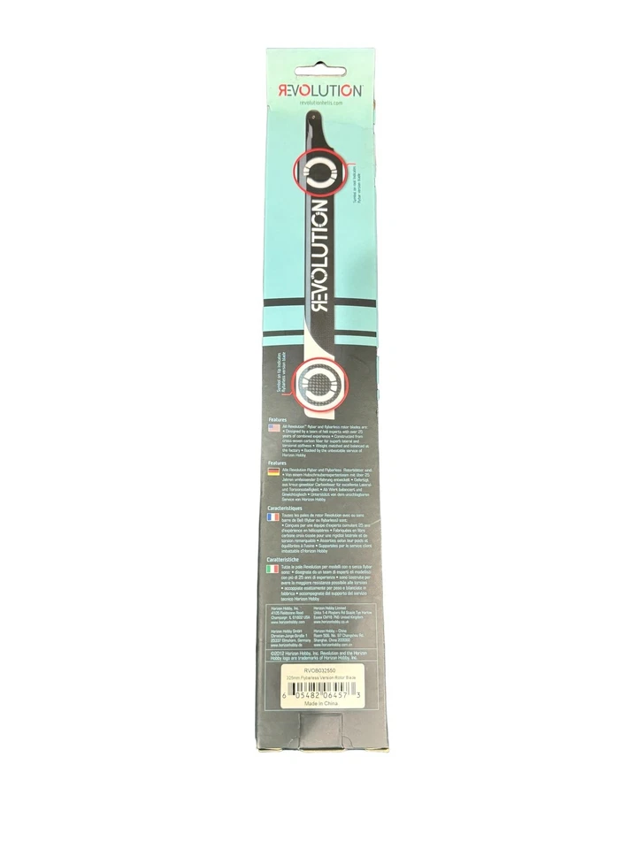 Revolution RVOB032550 325mm Flybarless Version Rotor Blade NEW - Image 2 of 4
