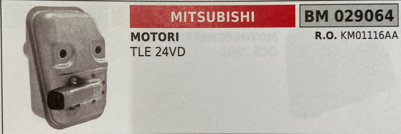 Marmitta Brumar Mitsubishi BM029064: Ricambio Scarico Motore GM132 GM182