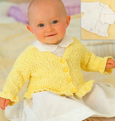 peplum cardigan knitting pattern