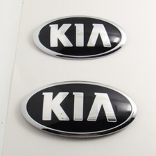 F&uuml;r KIA K2/K3/K4/K5 Sportage Front-/Heck-Emblem Set - Grillabzeichen Aufkleber`