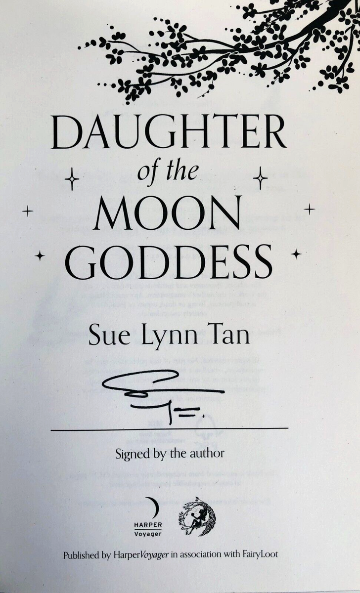SIGNED Daughter of Moon Goddess Heart of the Sun Warrior Sue Lynn