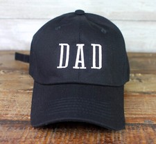 DAD EMBROIDERED LOW PROFILE BASEBALL CAP ADJUSTABLE BACK DAD HAT NEW DAD