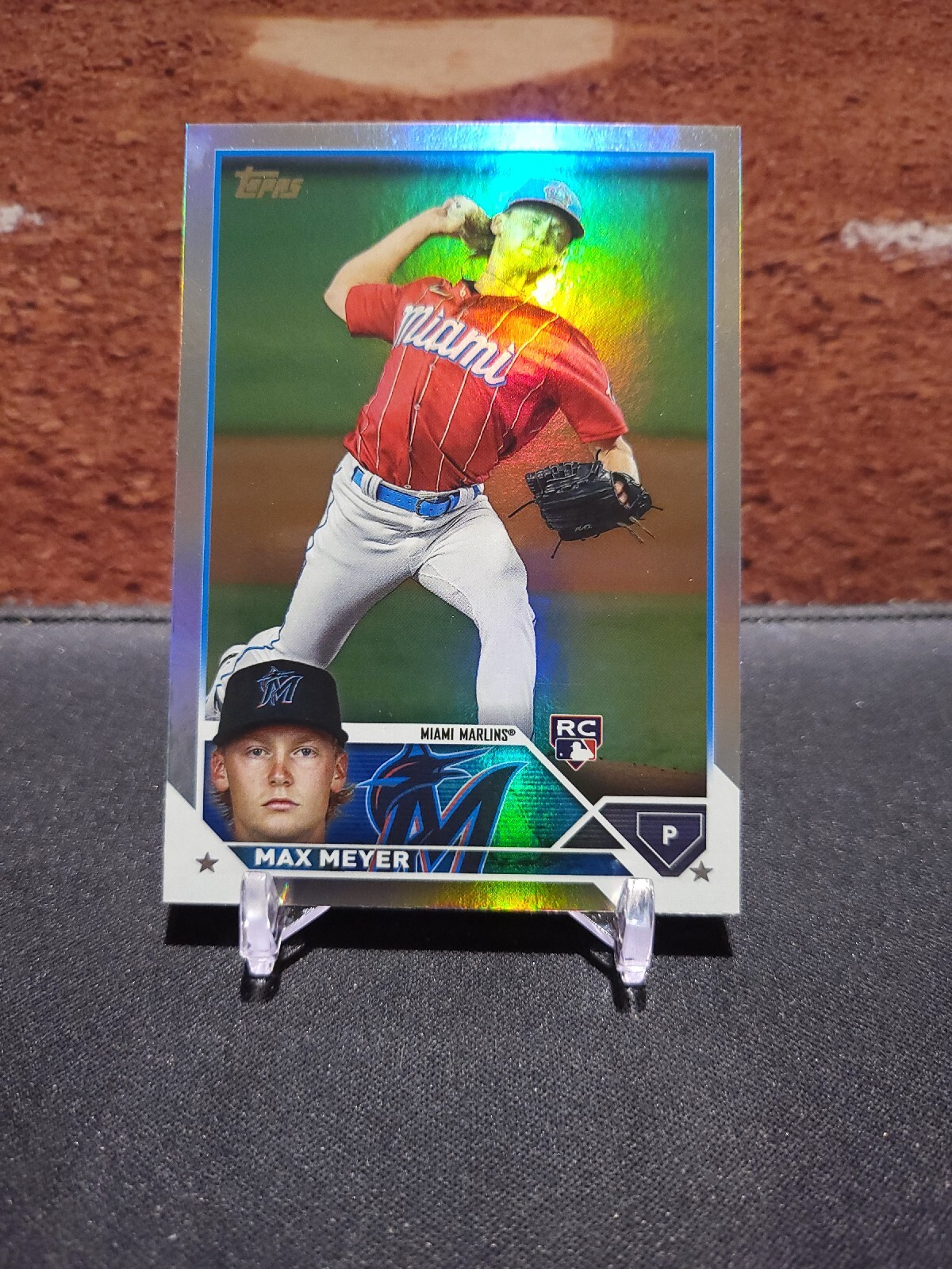 2023 Topps Series 2 - Rainbow Foil #388 Max Meyer (RC)